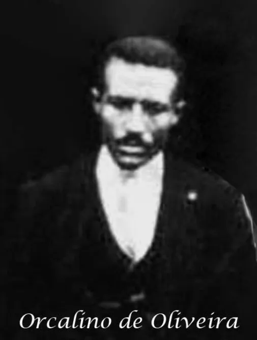 Retrato de Orcalino de Oliveira, professor do Colégio Allan Kardec