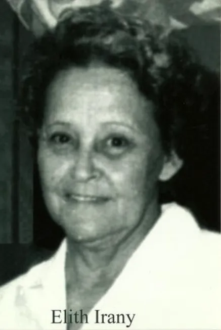 Retrato de Elith Irany, professora do Colégio Allan Kardec